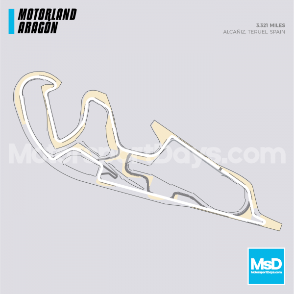 Motorland Aragon-Circuit-track-map