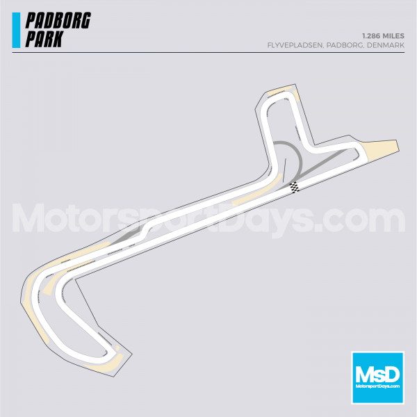 Padborg Park-Circuit-track-map.png